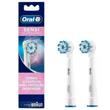 Imagem de Refil Para Escova Elétrica Oral-B Sensi Ultrafino - 2 Unidades
