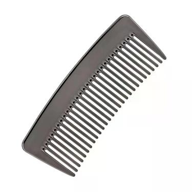 Imagem de Pente de Viagem Jurrissa 12 cm Dente Largo Preto