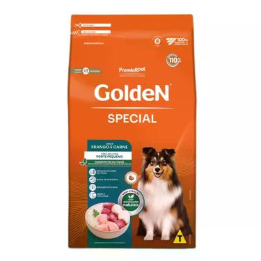 Imagem de Ração Golden Special para Cães Adultos de Porte Pequeno Sabor Frango e