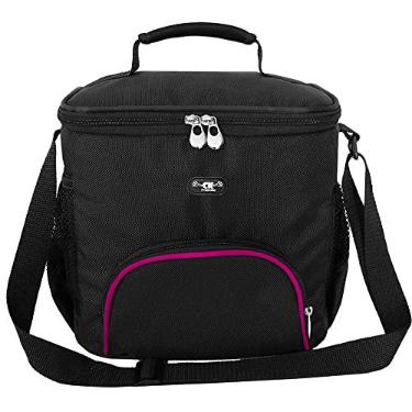 Imagem de Bolsa Termica Feminina Marmita Fitness Academia Rosa