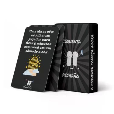Imagem de Jogos De Cartas Baralho Diversão Esquenta Pesadao - Stoys