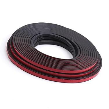 Imagem de Kiboule Tiras de vedação de porta de carro 5M Vedações de borracha autocolantes Isolamento de ruído em forma B Vedações de borracha à prova de poeira Automóveis Acessórios interiores