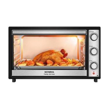 Imagem de Forno Elétrico de Bancada Mondial 60 Litros FRN-60-BI Family Grill, 18