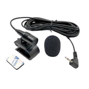 Imagem de Microfone de 2,5 mm com microfone viva-voz para carro, receptor estéreo compatível com Pioneer DEH-4500BT DEH-7300BT DEH-80PRS DEH-S31BT DEH-S31BT DEH-S4100BT DEH-S4200BT DEH-S6220BS DEH-X6500BT