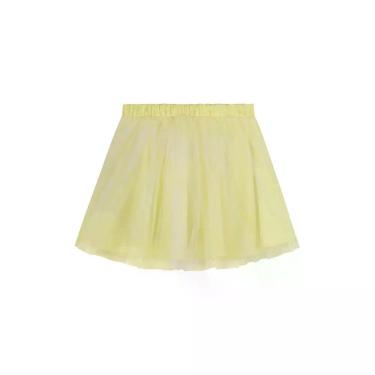 Imagem de Saia Menina Amarelo Tule Kukiê, 2, Amarelo