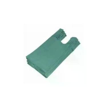 Imagem de Sacola Plástica Reciclada Reforçada Kit 10kg 30x40 Fundo Soldado para Uso Comercial Higipack