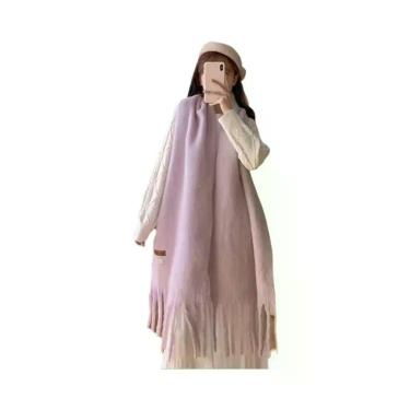 Imagem de Cachecol Longo De Imitação De Cashmere Soft Dream Macaroon, Conforto E
