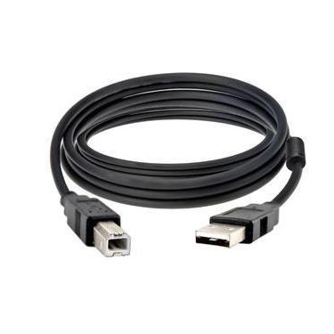 Imagem de Cabo Usb Ab Com Filtro Para Impressora Universal - 3 Metros - Mw