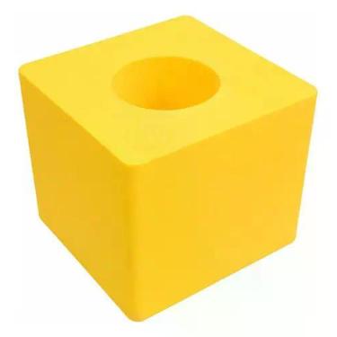 Imagem de Canopla Para Microfone De Lapela - Amarelo - Genérico, Amarelo