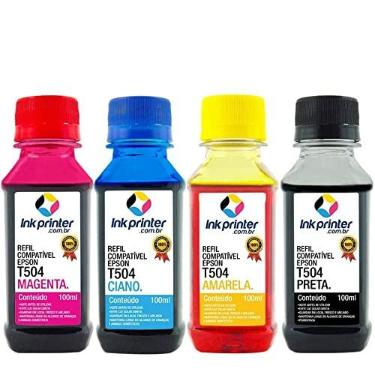 Imagem de Kit de Tinta para Epson L4260 - Compatível Inkprinter (4x100ml)