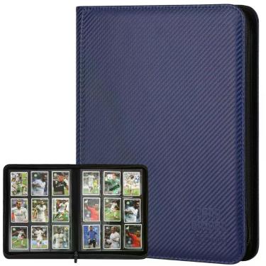 Imagem de Porta-cartas Arkeiliy 540 Bolsos PU Azul Marinho
