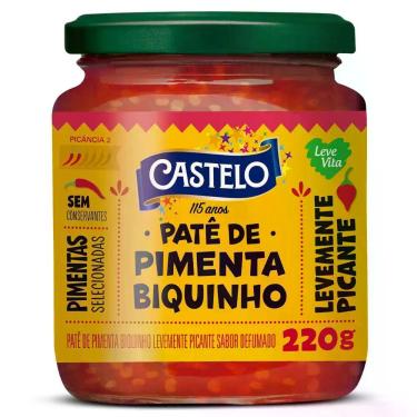 Imagem de Patê de Pimenta Biquinho Levemente Picante Castelo 220g