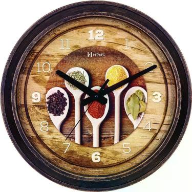 Imagem de Relógio De Parede Quartz Cozinha Ouro Envelhecido - Marrom