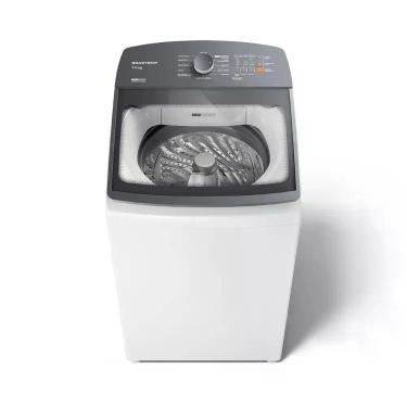 Imagem de Máquina de Lavar Brastemp 14kg Smart Sensor Cesto Inox Branca, Branco,