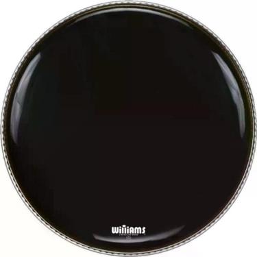 Imagem de Pele de Bumbo 22 Shadow WS1SC com Abafador Filme Transparente Timbre Quente e Escuro Evan Williams