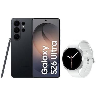 Imagem de Smartphone Samsung Galaxy S26 Ultra 256GB Preto - 5G + Smartwatch Sams