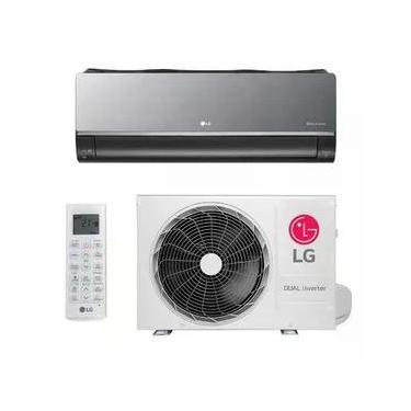 Imagem de Ar Condicionado Split Hi Wall LG Dual Voice Artcool 18000 BTUS Quente e Frio 220V Cinza
