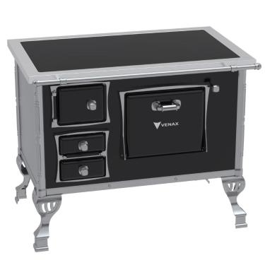 Imagem de Fogao a Lenha Venax GII n 2 Premium Preto SD