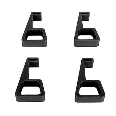 Imagem de Yunseity 4PC Horizontal Vertical Stand for Console, 4 Stand Cooling Station Feet, Slip Stable Game Console Support Feet (Black)