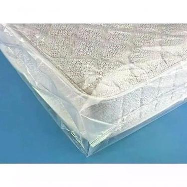 Imagem de Saco Plástico para Embalar Colchão Higipack 90x250x0,14 Canelado 25 Unidades