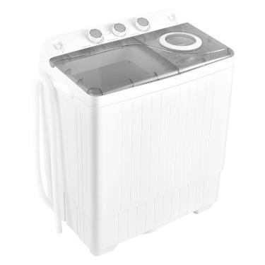 Imagem de Máquina de lavar roupa Giantex Portable 12kg Lavadora 4.5kg Spinner
