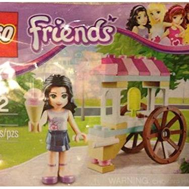 Imagem de Lego Friends Polybag 30106 Emma com suporte para carrinho de sorvete