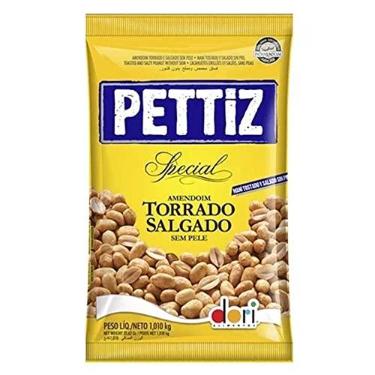 Imagem de Amendoim Torrado Salgado Pettiz 1,010kg - Dori