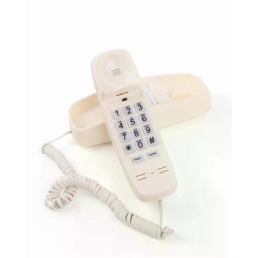 Imagem de Telefone com fio de parede MCHEETA, botões grandes e volume alto