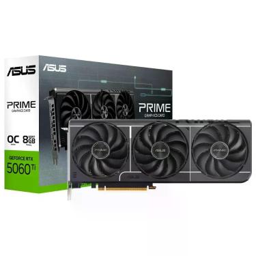 Imagem de Placa de Vídeo Prime GTIII Geforce RTX 5060 TI 8GB GDDR7 com Ray Tracing e DLSS Asus
