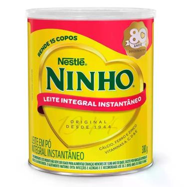 Imagem de Leite em Pó Tradicional Instantâneo Ninho 380g - Nestlé, 1, 380g