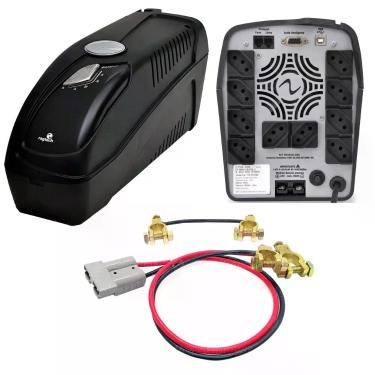 Imagem de Kit Nobreak Ragtech 2000VA 20NEP4037 Senoidal Easy Pro Trivolt + Cabo