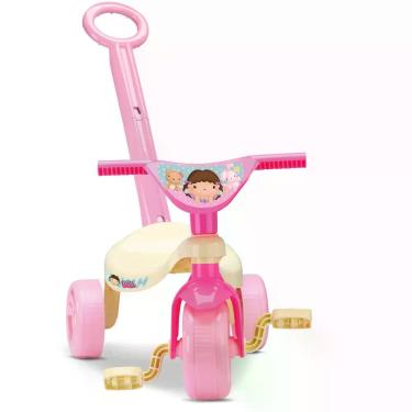 Imagem de Triciclo Infantil Doll Com Haste - Samba Toys