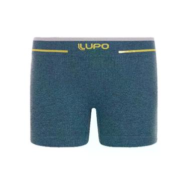 Imagem de Cueca Boxer Infantil Lupo 00137-010 Poliamida T. P/GG, M, 2560, Azul