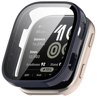 Imagem de Case bumper de proteção NSmart compatível com Amazfit BIP - BIP S - BIP U - BIP 3 - BIP 5 (Azul Petróleo, BIP 6)