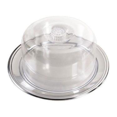 Imagem de Conjunto Para Queijo Brinox Petúnia 2 Peças Aço Inox