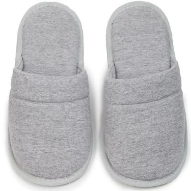 Imagem de Pantufa Masculina Confort (39-40, Cinza)