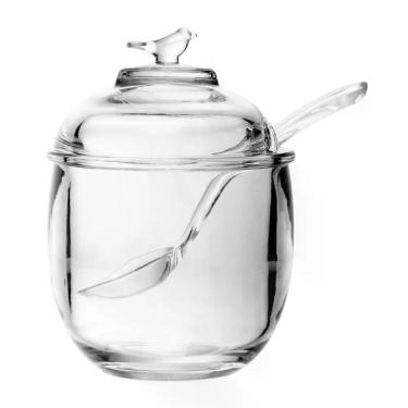 Imagem de Açucareiro Bird | Pássaro 150 Ml Cristal Ecológico Wolff