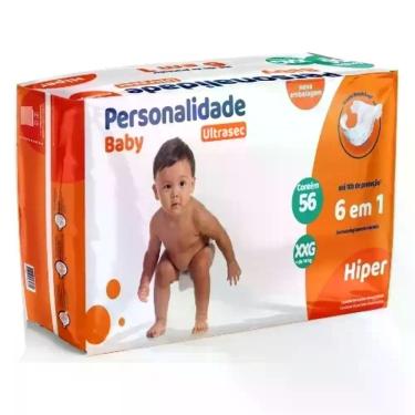 Imagem de Fralda Personalidade Baby Ultrasec - Hiper Pacote, XXG56