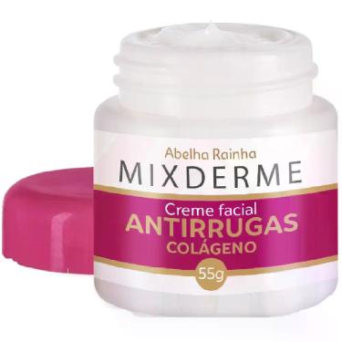 Imagem de Creme Facial Antirrugas Colágeno Mixderme Abelha Rainha 55g