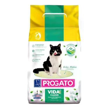 Imagem de Areia Granulado Higienico Progato Vida Clean 4kg - Premier Pet