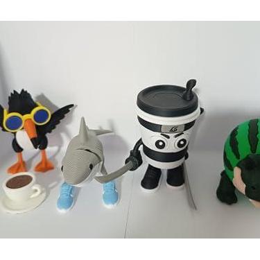 Imagem de Kit Bonecos Brainrot 3D Colecionáveis – Decoração Quarto Infantil Criativa
