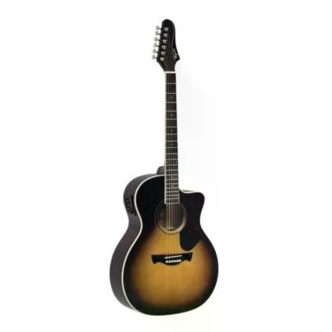 Imagem de Violão Tagima Rio Negro Eletroacústico Aço Vintage Sunburst [f002]