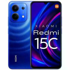 Smartphone Redmi 15C 256GB Tela 6,9 Polegadas 120Hz Câmera 50MP Bateri