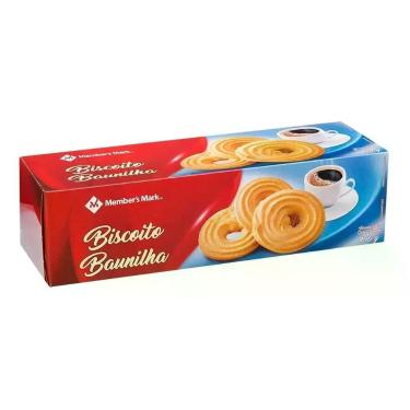 Imagem de Biscoito Alemão Bolacha Doce Amanteigado Members Mark Baunilha 400 g