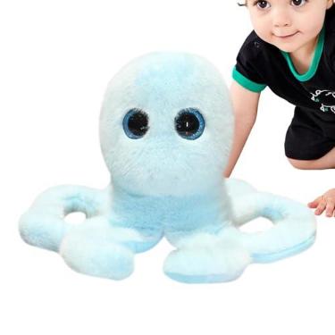 Imagem de Shakven Bichos de pelúcia do mar, boneca de pelúcia de baleia, Brinquedos de pelúcia para bonecas de animais marinhos, Decoração do quarto do luxuoso do polvo, brinquedos enchidos boneca de pelúcia