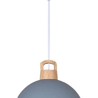 Imagem de Lustre para sala de jantar - Luminárias pendentes de LED estilo industrial - Lustres de abajur Lustre de cabeça única para sala de jantar, decoração moderna