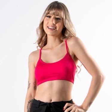 Imagem de Top Fitness Bella Fiore Nadador Feminino Alça Fina Academia - Vekyo, R