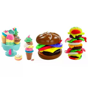 Imagem de Kit Massinha Play-Doh Kitchen Creations - Hasbro com Acessórios, Color