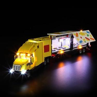 Imagem de LED Light Kit for Lego 60440 Yellow Delivery Truck Set, Compatible with Lego 60440 Building Blocks Model(Not Include Blocks Set)