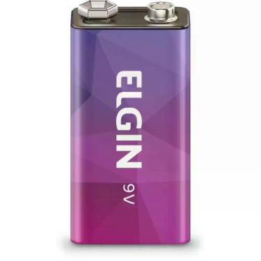 Imagem de Pilha Bateria 9V Recarregável 250MAH - ELGIN ENERGY